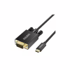Кабель мультимедійний USB-C to VGA M 1.8m black Choetech (XCV-1801-BK) - Image 2