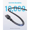 Дата кабель USB-C to USB-C 0.9m 240W nylon 310 black Anker (A81D5H11) - Image 3