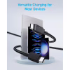 Дата кабель USB-C to USB-C 0.9m 240W nylon 310 black Anker (A81D5H11) - Image 5