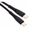 Дата кабель USB-C to USB-C 2.0m 240W Chip Silicon Black Vinga (VCDCCC2242SB) - Image 2