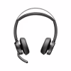 Навушники Poly Voyager Focus 2 MS Stereo USB-C + USB-C/A Adapter + Charging Stand Black (9T9J6AA) - Image 2