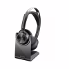 Навушники Poly Voyager Focus 2 MS Stereo USB-C + USB-C/A Adapter + Charging Stand Black (9T9J6AA) - Image 5