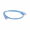 Кабель для принтера USB 2.0 AM/BM 0.5m blue Ritar (YT-AM/BM-0.5TBL) - Image 2