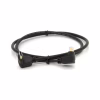 Кабель мультимедийный HDMI M to HDMI M 1.0m V1.4 90° corner black Merlion (YT-HDMI-1.0m/90°-90°) - Image 2