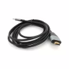 Кабель мультимедійний USB-C to HDMI M 1.8m 4K60Hz black Voltronic (YT-HDMI (M)-Type-C (M)-B) - Image 3