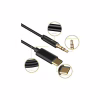 Кабель мультимедійний USB-C to 3.5mm M 1.0m black XoKo (AUX-002-BK) - Image 2