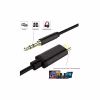 Кабель мультимедійний USB-C to 3.5mm M 1.0m black XoKo (AUX-002-BK) - Image 4