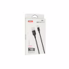 Дата кабель USB 2.0 AM to Micro 5P 2.0m 1.5A braided black XO (NB143-M2-BK) - Image 2