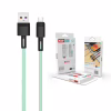 Дата кабель USB 2.0 AM to Micro 5P 1.0m 5A green XO (NB166-M-1-GR) - Image 2