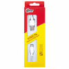 Дата кабель USB 2.0 AM to USB-C 1.0m 6A white Dengos (PLS-TC-6A-WHITE) - Image 2