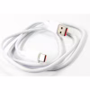 Дата кабель USB 2.0 AM to USB-C 1.0m 6A white Dengos (PLS-TC-6A-WHITE) - Image 3