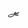 Кабель мультимедийный 1xRCA F to 2xRCA M 0.2m black Voltronic (YT-RCA(F)/2хRCA(M)-0,2CuB) - Image 2