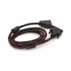 Кабель мультимедійний DVI M to DVI M 1.5m 24+1pin black/red Merlion (YT-DVI(M)/(M)NY/RD-1.5m) - Image 2