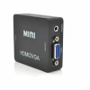 Перехідник HDMI F to VGA F 720P/1080P black Voltronic (YT-CM-HDMI/VGA-B) - Image 2