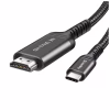Кабель мультимедійний USB-C to HDMI M 2.0m 4K60Hz black ColorWay (CW-CBCHD077-BK) - Image 3