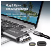 Кабель мультимедійний USB-C to HDMI M 2.0m 4K60Hz black ColorWay (CW-CBCHD077-BK) - Image 7
