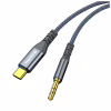 Кабель мультимедійний USB-C to 3.5mm M 1.2m gray ColorWay (CW-CBPDJ071-G) - Image 3