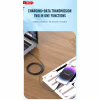 Дата кабель USB 2.0 AM to Lightning 1.0m black XO (NB230_L_Black) - Image 2
