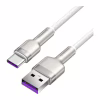 Дата кабель USB to USB-C 1.0m 6A 66W white Baseus (CAKF000102) - Image 2