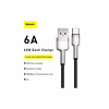 Дата кабель USB 2.0 AM to USB-C 2.0m 6A 66W Black Baseus (CAKF000201) - Image 2