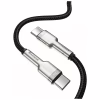 Дата кабель USB-C to USB-C 2.0m 100W metal black Baseus (CATJK-D01) - Image 2