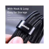 Дата кабель USB-C to USB-C 2.0m PD2.0 100W (20V/5A) red+black Baseus (CATKLF-AL91) - Image 3