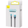 Дата кабель USB-C to Lightning 1.0m 20W 90° corner black/blue Baseus (CAVP000221) - Image 5