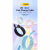 Дата кабель USB-C to USB-C 1.0m 100W pink Essager (EXCTT1-WL04-P) - Image 2