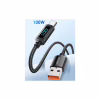 Дата кабель USB 2.0 AM to USB-C 2.0m 7A LED black Essager (EXCT-XYA01-P) - Image 2