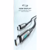 Дата кабель USB-C to USB-C 2.0m 100W Digital Display blue Essager (ES-XCTT1-YDA03) - Image 3