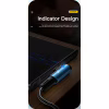 Дата кабель USB 2.0 AM to USB-C 1.0m 100W blue Essager (EXCWT7A-CG03-P) - Image 5