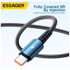 Дата кабель USB 2.0 AM to USB-C 2.0m 120W black Essager (EXC120-CGA01-P) - Image 5