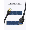 Дата кабель USB 3.0 AM/AF 1.0m US129 black Ugreen (10368) - Image 3