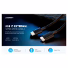 Дата кабель USB-C 3.1 to Micro USB 3.0 1.0m 3A US312 black Ugreen (20103) - Image 4