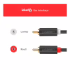 Кабель мультимедійний 2xRCA M to 2xRCA M 2.0m AV104 black UGREEN (10518) - Image 9