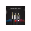 Кабель мультимедійний 3.5mm M to 2xRCA M 2.0m AV116 black Ugreen (10584) - Image 3