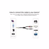 Кабель мультимедийный 3.5mm M to 2xRCA M 2.0m AV116 black Ugreen (10584) - Image 4