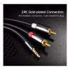 Кабель мультимедійний 3.5mm M to 2xRCA M 3.0m AV116 black Ugreen (10590) - Image 7