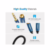 Кабель мультимедійний 3.5mm M to 3.5mm F 1.0m AV118 blue Ugreen (40673) - Image 8