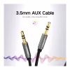 Кабель мультимедийный 3.5mm M to 3.5mm M 3.0m AV119 black Ugreen (10736) - Image 4
