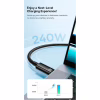 Дата кабель USB-C to USB-C 1.0m 240W Black Baseus (CAWJ040001) - Image 9