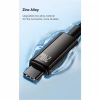 Дата кабель USB-C to USB-C 2.0m 240W Black Baseus (CAWJ040101) - Image 11