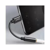 Перехідник USB-C M to 3.5mm F 0.1m black Baseus (CATL54-01) - Image 6