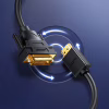 Кабель мультимедийный HDMI M to DVI M 1.0m HD106 black Ugreen (30116) - Image 3