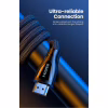 Кабель мультимедийный HDMI M to HDMI M 1.5m braided HD140 black Ugreen (80402) - Image 11