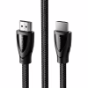Кабель мультимедійний HDMI M to HDMI M 2.0m braided HD140 black Ugreen (80403) - Image 2