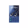 Кабель мультимедійний HDMI M to HDMI M 2.0m braided HD140 black Ugreen (80403) - Image 3