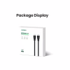 Кабель мультимедійний HDMI M to HDMI M 2.0m braided HD140 black Ugreen (80403) - Image 6