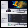 Кабель мультимедийный HDMI M to HDMI micro M 1.0m V2.1 8K60Hz HD164 black Ugreen (15516) - Image 5