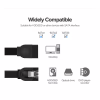 Кабель для передачі даних SATA 3 Data Cable 0.5m 90° corner US217 Black Ugreen (30797) - Image 5